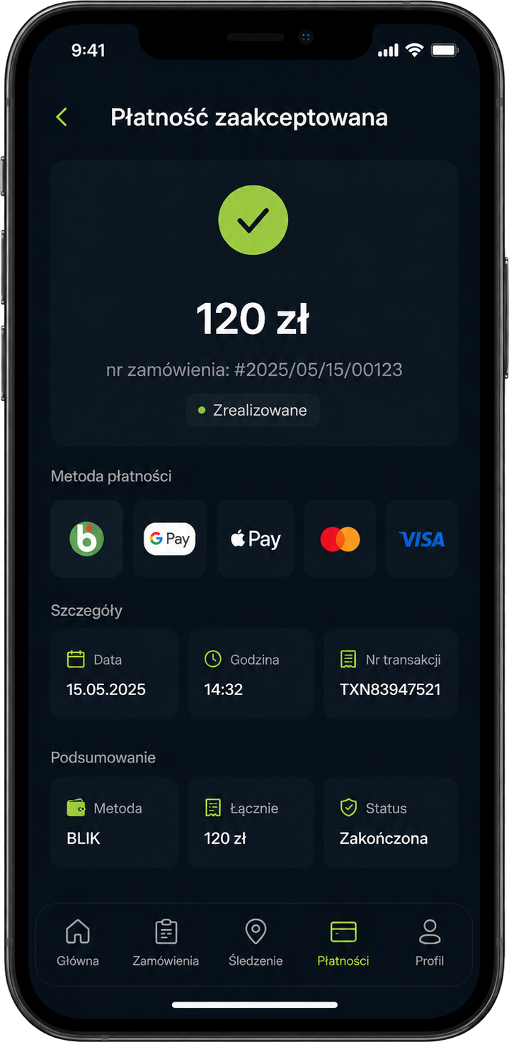 Płatność potwierdzona